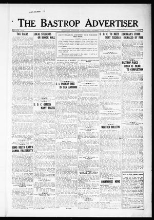 Primary view of object titled 'The Bastrop Advertiser (Bastrop, Tex.), Vol. 80, No. 51, Ed. 1 Thursday, March 15, 1934'.