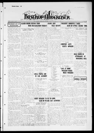 Primary view of object titled 'Bastrop Advertiser (Bastrop, Tex.), Vol. 83, No. 44, Ed. 1 Thursday, January 21, 1937'.