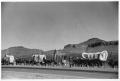 Photograph: Texas Sesquicentennial Wagon Train in Van Horn