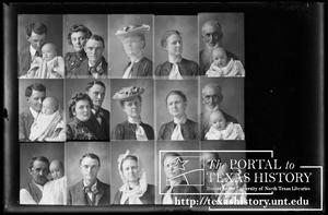 Primary view of object titled '[In-camera composite of several photographs of people, including Lon Kelley]'.