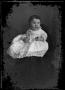 Photograph: [Boy baby in a white gown]