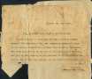 Primary view of [Letter to J.T. Rogers concerning the James River Squadron Confederate Navy]