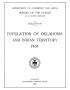 Primary view of Population of Oklahoma and Indian Territory, 1907
