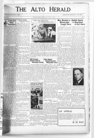 Primary view of The Alto Herald (Alto, Tex.), Vol. 36, No. 17, Ed. 1 Thursday, August 20, 1936