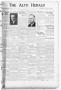Newspaper: The Alto Herald (Alto, Tex.), Vol. 37, No. 47, Ed. 1 Thursday, March …