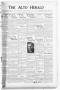 Newspaper: The Alto Herald (Alto, Tex.), Vol. 37, No. 51, Ed. 1 Friday, April 22…