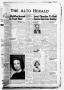 Thumbnail image of item number 1 in: 'The Alto Herald (Alto, Tex.), No. 46, Ed. 1 Thursday, April 19, 1962'.