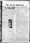 Newspaper: The Alto Herald (Alto, Tex.), No. 25, Ed. 1 Thursday, November 17, 19…