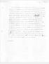 Letter: [Transcript of Letter from Peter Elias Bean to Antonio Elozua, Octobe…