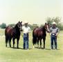 Photograph: [Shorty And Bill Freeman With Horses]