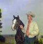 Primary view of [Dorsell Young with Horse]