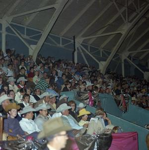 Primary view of object titled '[Spectators at All American Quarter Horse Congress]'.