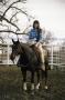 Photograph: [Jimbo Todo Sitting on Horse]