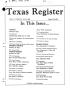 Journal/Magazine/Newsletter: Texas Register, Volume 13, Number 59, Pages 3719-3789, July 29, 1988