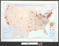 Map: Population distribution, urban and rural, in the United States: 1970 …