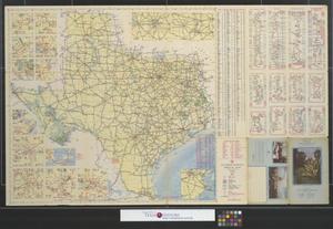 Primary view of object titled 'Texas official highway map: Summer edition.'.