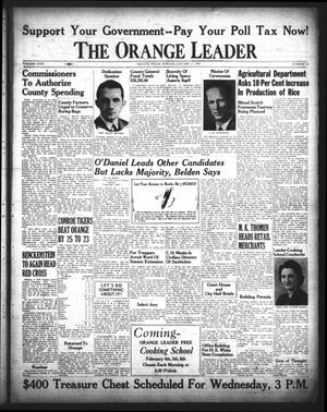 Primary view of object titled 'The Orange Leader (Orange, Tex.), Vol. 29, No. 20, Ed. 1 Sunday, January 25, 1942'.