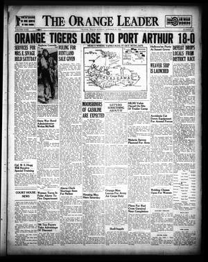 Primary view of object titled 'The Orange Leader (Orange, Tex.), Vol. 29, No. 252, Ed. 1 Sunday, October 25, 1942'.