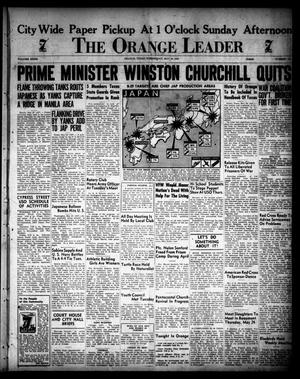 Primary view of object titled 'The Orange Leader (Orange, Tex.), Vol. 32, No. 122, Ed. 1 Wednesday, May 23, 1945'.