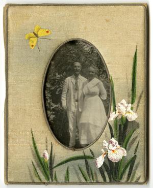 Primary view of object titled '[Photograph of John and Harriet Carr, September 25, 1919]'.