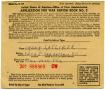 Primary view of [Application for War Ration Book by Frank Latlip]