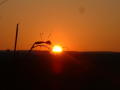 Photograph: [The sun sets]