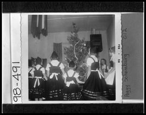 Primary view of object titled '4-H Girls in Danish Costumes'.