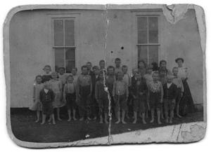 Primary view of object titled '1910 Central School Class Photo'.