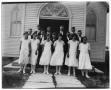 Photograph: [Confirmation Class of 1925, Danevang Lutheran Church]