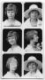 Photograph: [Six Small Portraits of a Young Girl]