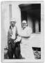 Photograph: [Andersen Husband and Wife in Front of House]