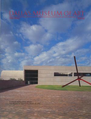 Primary view of object titled 'Dallas Museum of Art Bulletin, Winter 1984'.