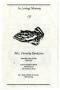 Thumbnail image of item number 1 in: '[Funeral Program for Dorothy Bankston, May 9, 1991]'.