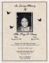 Primary view of [Funeral Program for Sonji F. Bracy, August 9, 2010]
