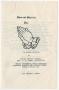 Pamphlet: [Funeral Program for Horace Briscoe, March 12, 1973]