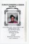 Pamphlet: [Funeral Program for Veronica A. Brown, November 8, 2005]