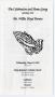 Pamphlet: [Funeral Program for Willie Floyd Brown, May 10, 1995]