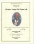 Pamphlet: [Funeral Program for Emmett Lee Caldwell, Sr., March 18, 2008]