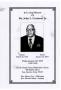 Primary view of [Funeral Program for John L. Caviness, Jr., January 28, 2005]