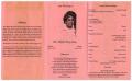 Thumbnail image of item number 2 in: '[Funeral Program for Mildred Berry Chase, June 15, 1993]'.