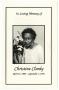 Pamphlet: [Funeral Program for Christine Clardy, September 14, 1991]