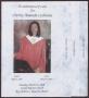 Pamphlet: [Funeral Program for Cherice Amanda Cochrane, March 27, 2001]