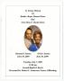 Thumbnail image of item number 1 in: '[Funeral Program for Bernard Davis and Elvia L. Martin-Davis, July 7, 2009]'.