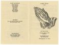 Thumbnail image of item number 3 in: '[Funeral Program for Clarence Davis, March 8, 1990]'.
