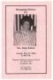 Primary view of [Funeral Program for Irene Davis, May 23, 2000]