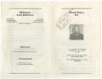 Thumbnail image of item number 3 in: '[Funeral Program for George W. Dennis, May 9, 1979]'.