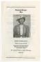 Thumbnail image of item number 1 in: '[Funeral Program for Salome Dennis, January 29, 1979]'.