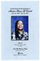 Pamphlet: [Funeral Program for Sharon G. Donald, May 31, 2007]