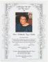 Pamphlet: [Funeral Program for Eththelle Faye Gibbs, October 9, 2009]