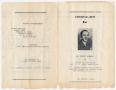 Thumbnail image of item number 3 in: '[Funeral Program for Speedy Hornsby, May 11, 1973]'.